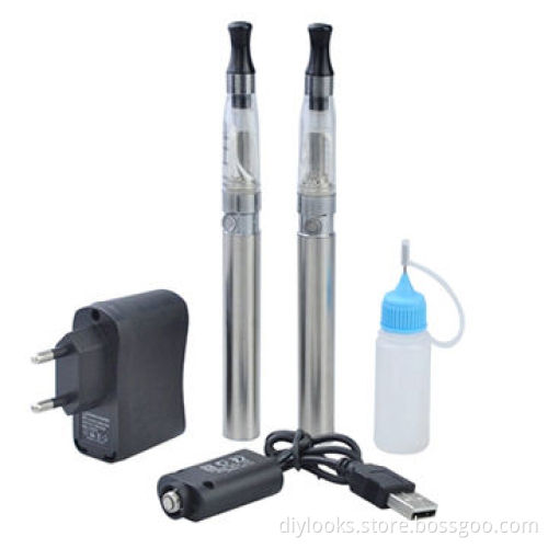 1100mAh Electronic cigarette Rechargeable Electronic Cigarette, Silver